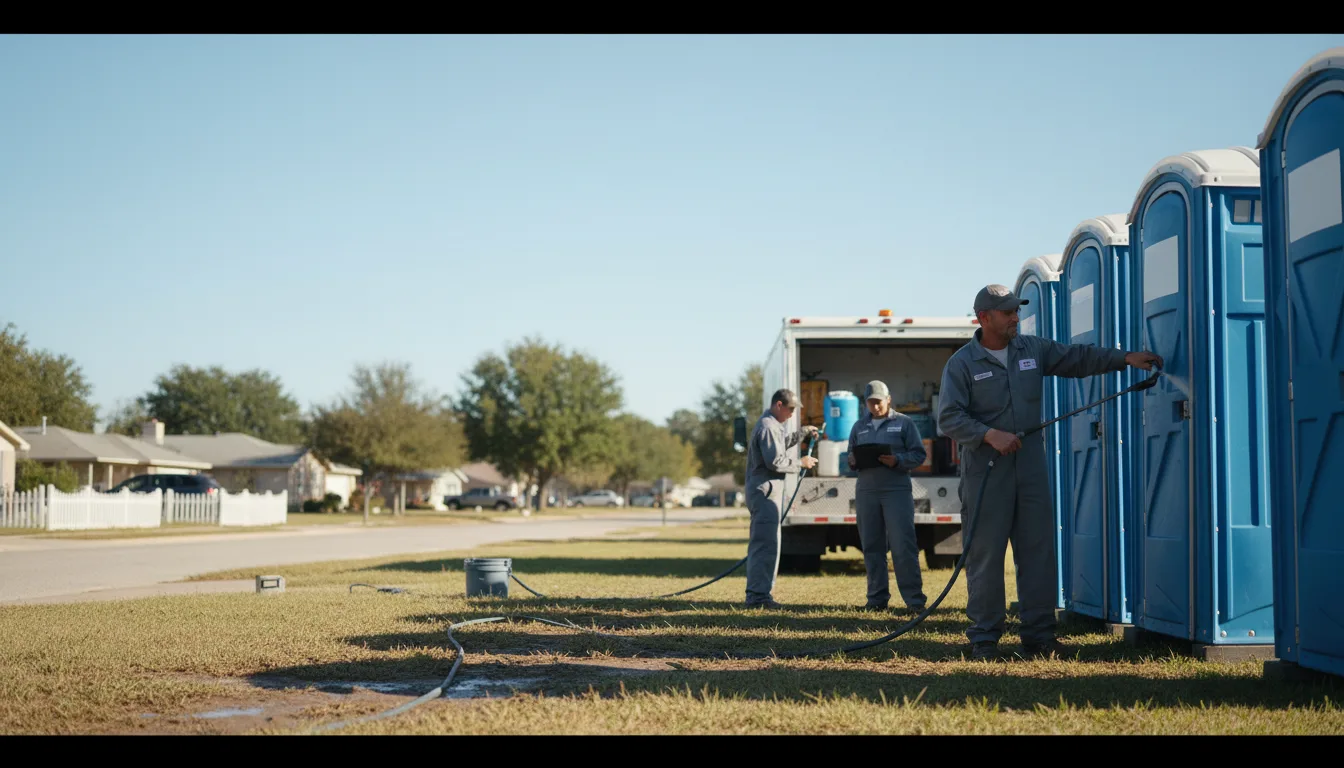 Long-Term Portable Toilet Rental in Eastover, SC near me